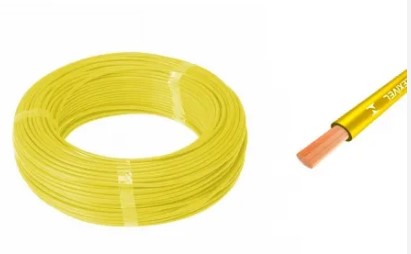 10866 FIO INSTALACAO 1.00MM AMARELO (RL 20 METROS)