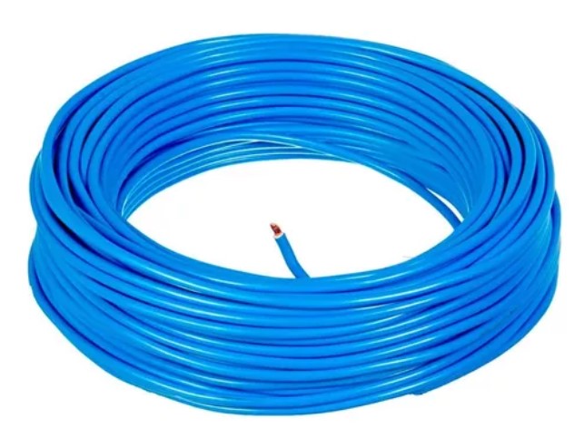 CAU010AZ FIO INSTALACAO 1.00MM AZUL (C/100MTS) (BC CABOS)