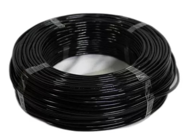 CAU060PT FIO INSTALACAO 6.00MM PRETO (C/100MTS) (BC CABOS) 