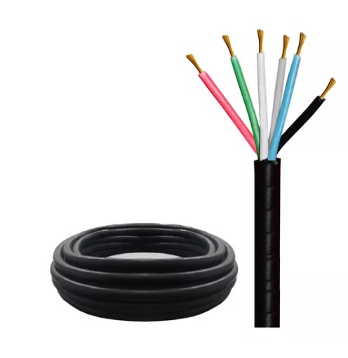 CABO PP FLEXIVEL 6X1MM (C/50MTS) CAUPP610PT (BC CABOS) 