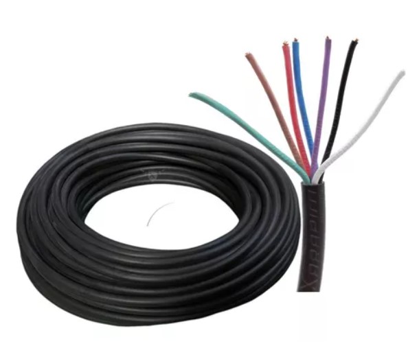 CABO PP FLEXIVEL 7X1MM (C/50MTS) CAUPP710PT (BC CABOS) 