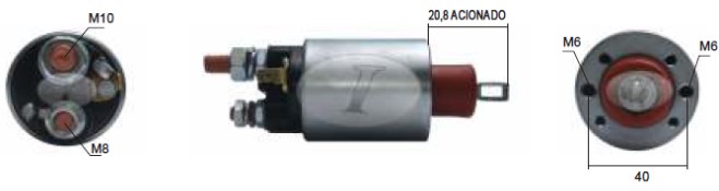 INTACTO90481 AUTOMATICO PT. LUCAS D20/SILVERADO MAXION 12V ZM481