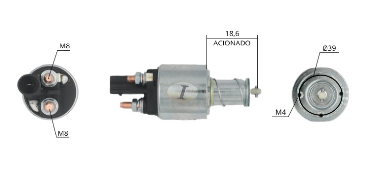 INTACTO91498 AUTOMATICO PT. VALEO AUDI/GOLF/JETTA/PASSAT 12V ZM1498