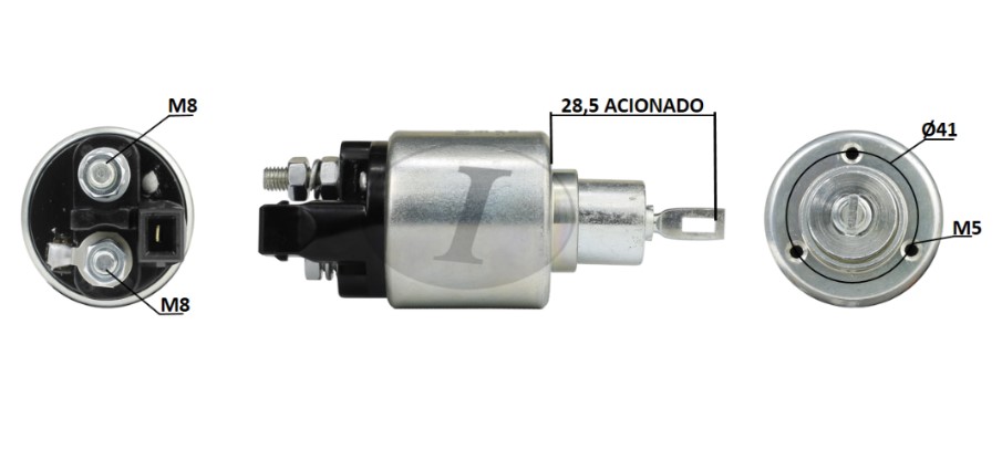 INTACTO91972 AUTOMATICO PT. BOSCH FOX/GOL/PARATI 12V ZM1972