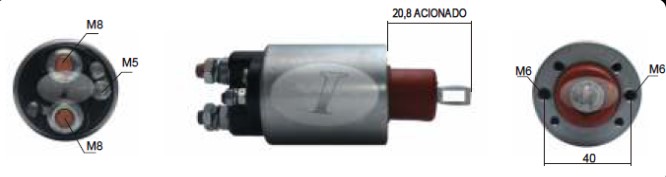 INTACTO92485 AUTOMATICO PT. LUCAS FORD F250/4000 12V ZM2485