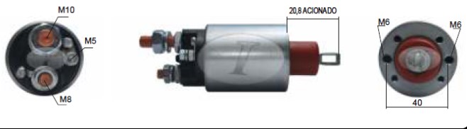 INTACTO93485 AUTOMATICO PT. PRESTOLITE CAM.VW CUMMINS/MBB/TITAN 24V ZM3485