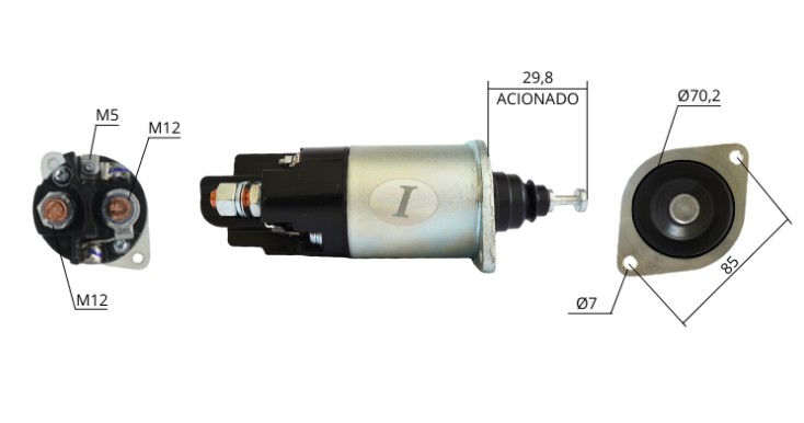 INTACTO90840 AUTOMATICO PT. DELCO 38MT 12V ZM840