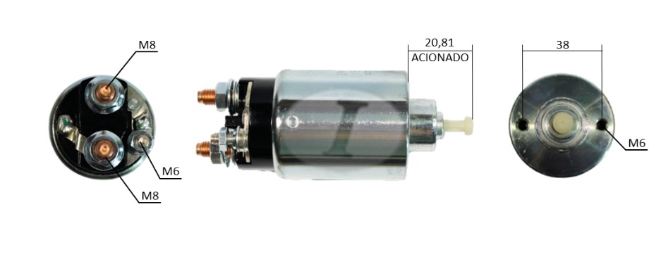 INTACTO91761 AUTOMATICO PT. MOTORCRAFT FIESTA/COURRIER/ZETEC ZM1761 ( SUB ZM761 )