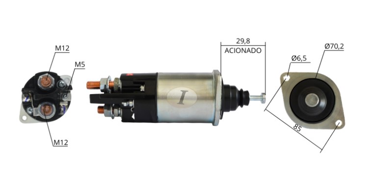 INTACTO91840 AUTOMATICO PT. DELCO 38MT 24V ZM1840