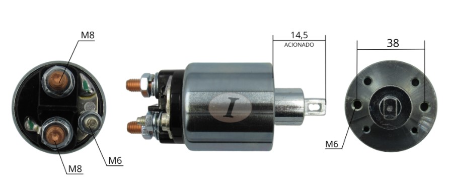 INTACTO93484 AUTOMATICO PT. PRESTOLITE FIESTA/FOCUS/MONDEO/RANGER 12V ZM3484 