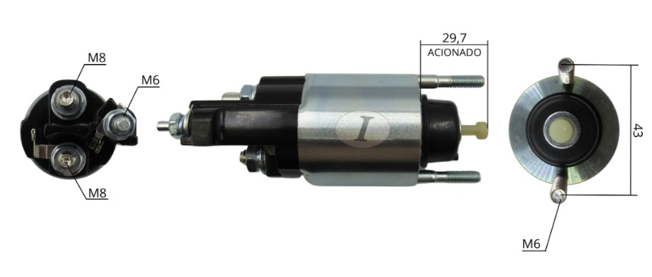INTACTO93708 AUTOMATICO PT. DENSO SPRINTER 216/316/416/516 ZM3708