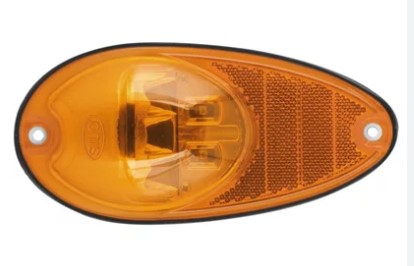SL802102 LANTERNA LATERAL ONIBUS CAIO/MARCOPOLO/MASCARELLO 5LEDS AM 24V