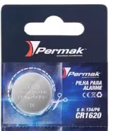 CR1620 BATERIA CONTROLE LITHIUM (PERMAK)