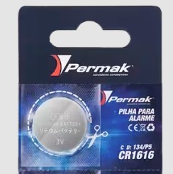 CR1616 BATERIA CONTROLE LITHIUM (PERMAK)