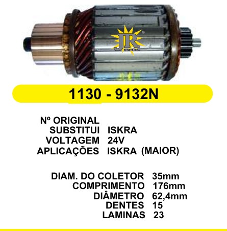 1130 IND. PART. ISKRA MAIOR C176 D62.4 15D 24V