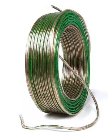 11166 FIO CRISTAL 2X1.00 P/SOM (RL 10 METROS) VERDE