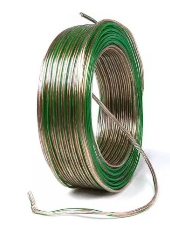 11168 FIO CRISTAL 2X1.00 P/SOM (RL 50 METROS) VERDE