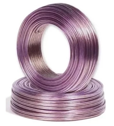 11172 FIO CRISTAL 2X2.50 P/SOM (RL 05 METROS) ROXO