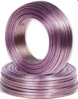 11173 FIO CRISTAL 2X2.50 P/SOM (RL 10 METROS) ROXO