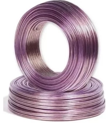 11175 FIO CRISTAL 2X2.50 P/SOM (RL 50 METROS) ROXO