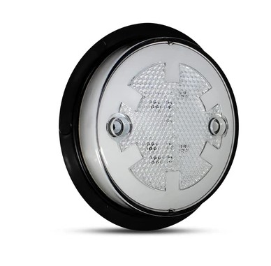 PRD054 LANTERNA LED FOGUINHO (BOJUDA) 85MM ABA LARGA CRISTAL