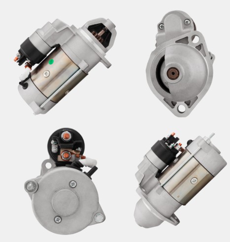 EURO20711 MOTOR DE PARTIDA ISKRA PLATAFORMA DEUTZ/DYNAPAC/KHD/ATLAS COPCO 12V 9D