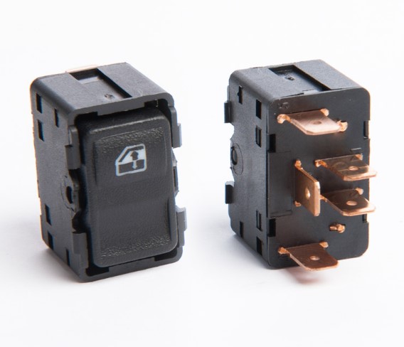 K3836550 INTERRUPTOR VIDRO MONZA 88> SIMPLES 5T VERDE