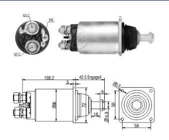 ZM831 AUTOMATICO PT. BOSCH JE 12V