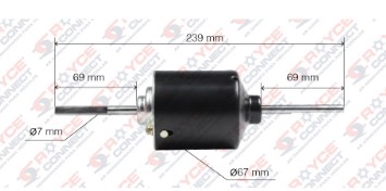 RC530027 MOTOR VENT INTERNO CAIXA EVAPORADORA UNIVERSAL 12V S/HELICE
