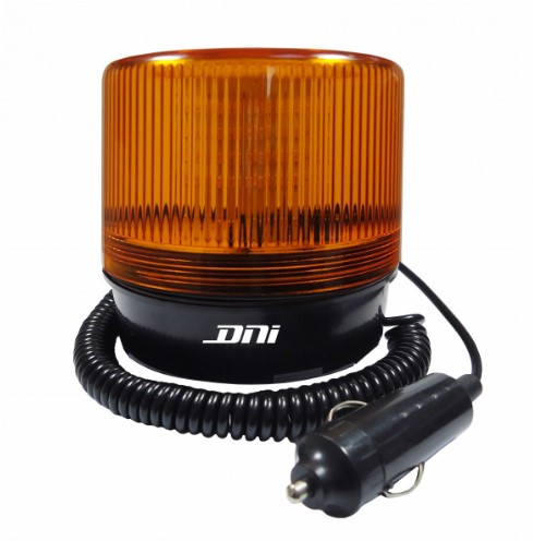 DNI4285 GIROFLEX LED AMBAR C/STROBO 12/24V (FIX. IMÃ)