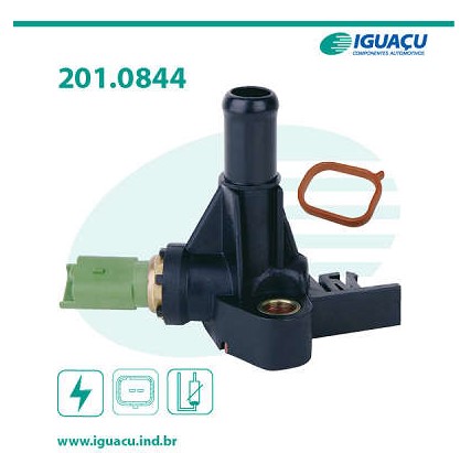 IG0844 SENSOR DE TEMPERATURA DE AGUA C/FLANGE 
