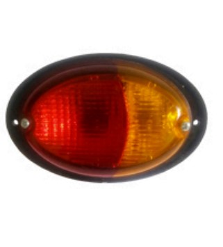 ART196E LANTERNA TRASEIRA UNIVERSAL 12V C/LAMPADA 
