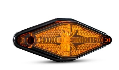 PRD066 LANTERNA LED LATERAL DIAMANTE AMARELA