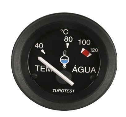 TU300473 RELOGIO TEMPERATURA ELET. 52MM UNIVERSAL 12V 40/120G (IND.NR.)