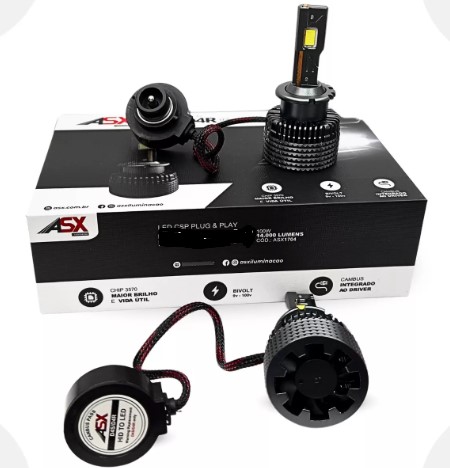 ASX1702 D2S/D2R KIT LED SERIES D2S BIVOLT 100W 