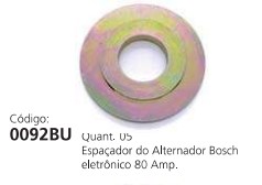 EDA0092BU ESPACADOR ALTERADOR BOSCH ELETRONICO 80A (C/05PÇS)