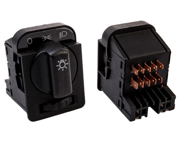 K10098991 CHAVE DE LUZ CORSA/OMEGA/SUPREMA C/REOST.