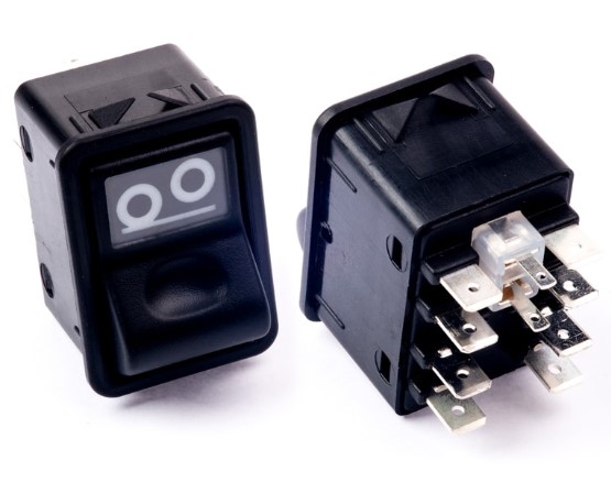 K3040039 INTERRUPTOR TECLA MB 00> SUSPENSAO 3°EIXO 24V