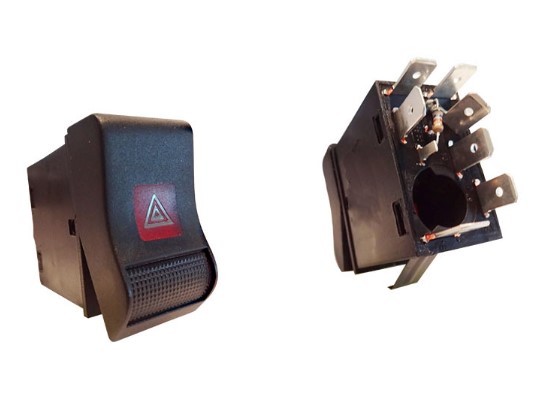 K3813955 INTERRUPTOR PISCA ALERTA CAM.VW 01/15 24V