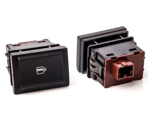 K10003241 INTERRUPTOR VIDRO GOL G6 SIMPLES LD MARRON