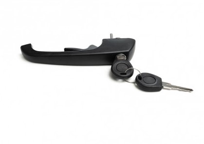 UN20451 MACANETA PORTA EXTERNA KOMBI CLIPPER PRETA 