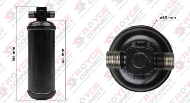 RC150128 FILTRO SECADOR A/C VALTRA/UNIVERSAL 2PRESSOST. (S02.2026)