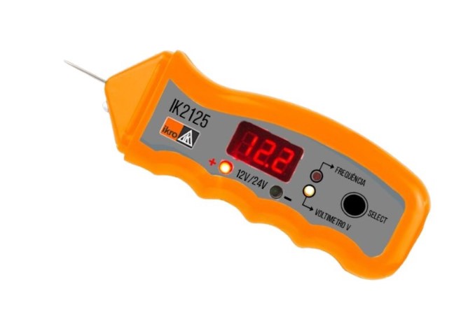 IK2125 CANETA DE POLARIDADE C/FREQUENCIMETRO (TESTES) 