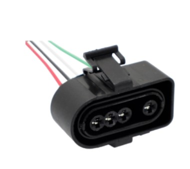 DP47753 CHICOTE 4VIAS SONDA LAMBDA AUDI/GOLF/GOL MI FEMEA