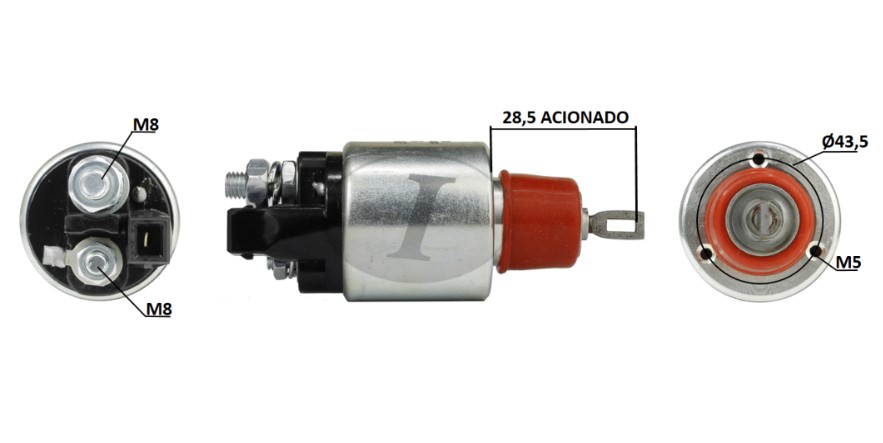 INTACTO96972 AUTOMATICO PT. BOSCH CARGO/F250/F350 CUMMINS 12V ZM6972
