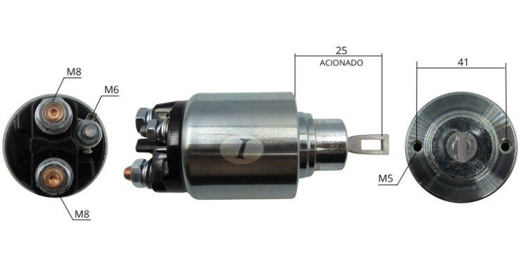 INTACTO94381 AUTOMATICO PT. BOSCH IDEA 05/10 PALIO/SIENA 00> 2FUROS ZM4381