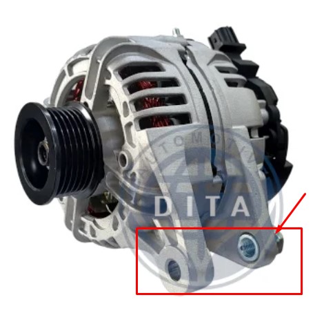 DITA10811 ALTERNADOR BOSCH TOYOTA FIELDER/COROLLA/HILUX 12V 80A 