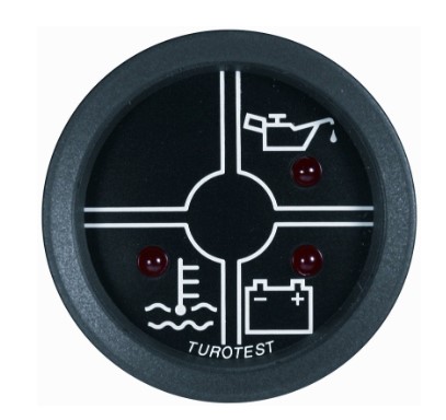 TU300076 RELOGIO MULT-FUNÇÕES (OLEO/BATERIA/TEMPERATURA) 52MM 12V 