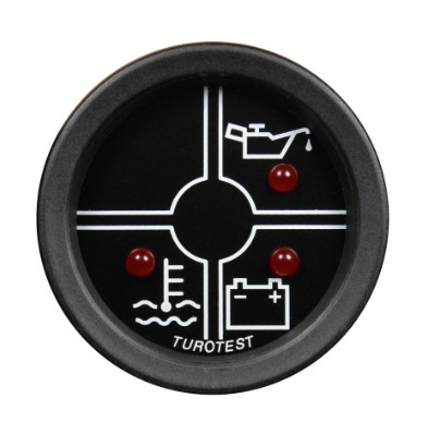 TU302041 RELOGIO MULT-FUNÇÕES (OLEO/BATERIA/TEMPERATURA) 52MM 24V 