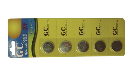 CR2032 BATERIA CONTROLE LITHIUM (GC81611)